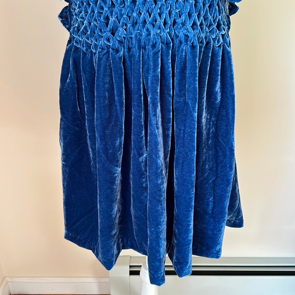 Free People Gum Drop Mini Dress Blue - Picture 7 of 16